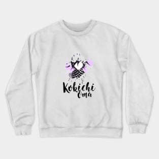 Kokichi Oma (Paint Splatter) Crewneck Sweatshirt